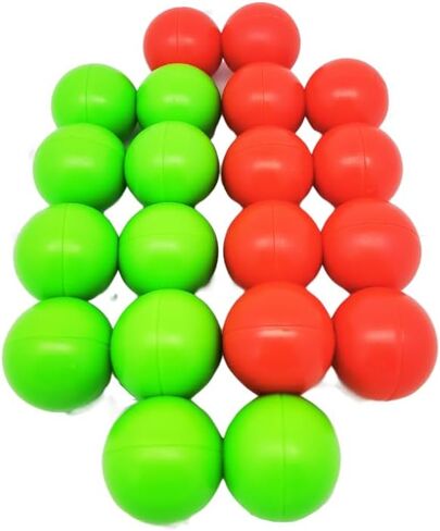 Boxgear Inseparable Rainbow Ball Sensory Fidget Toy Stress Relief Toy Boy Girl 3-12 Year Old, Creative Preschool Learning Activities, Toddler Fidget Toys (Red-Green) in Kuwait