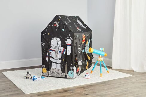 ريجالو - خيمة لعب ماي تينت محمولة من اوتر سبيس بمساحة ابداعية للعب للاطفال الصغار في الداخل والخارج - 127 × 120 سم - تتضمن شنطة حمل in Kuwait