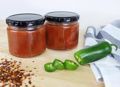 برطمانات صلصة فارغة سعة 10 اونصة من كورنوكوبيا (12 قطعة)؛ حاويات زجاجية شفافة لصنع الشموع او الصلصات in Kuwait