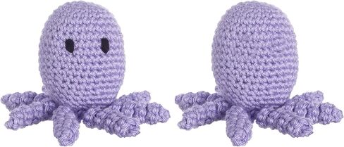 Leisure Arts - Crochet Kit, Pudgies Olive The Octopus, 3", Crochet kit for Beginners, Complete Crochet kit, Animal Crochet Kits, Crochet Animal kit, DIY amigurumi Crochet Kits in Saudi Arabia