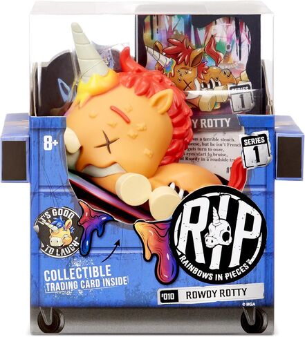 MGA Entertainment R.I.P. Rainbows Inpiece Gnarly, Messed Up, Dead Unicorn Character Rowdy Rotty in Saudi Arabia