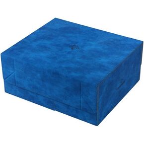 Gamegenic Game's Lair 600+ Convertible Deck Box - Double-Sleeved Card Storage, Holds up to 600 Cards, Premium Card Game Protector, Nexofyber Surface, Black Color, Made