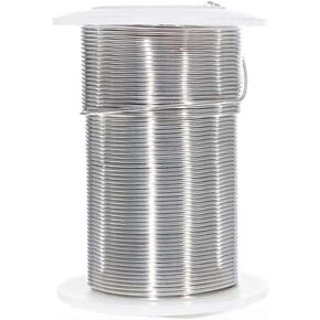 Craft County Tarnish Resistant Copper Craft Wire – for Jewelry Making, Ornament Crafting, and Wire Sculptures (Gold, 10 Yards X 18 Gauge)