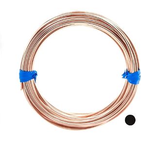 16 Gauge, 14/20 Rose Gold Filled Wire (Round) Half Hard 14K Pink Gold Filled Wire Made in USA - 1FT by CRAFT WIRE in Kuwait