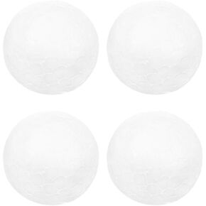 Happyyami White Foam Ball 25pcs 7cm Christmas Craft Balls Foam Balls Balls Christmas Art Decoration Modelling Craft for Modeling Arts and Craft