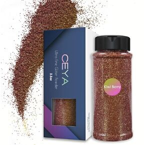 مسحوق لامع فائق النعومة من Ceya Chameleon، 3.5 أونصة/ 100 جرام، بريق متغير اللون زنبركي ساطع 1/128 بوصة 0.008 بوصة 0.3 مم مسحوق قزحي الألوان متغير لراتنجات الإيبوكسي والأظافر والحرف اليدوية والسلايم وحافظة الهاتف والرسم in Kuwait