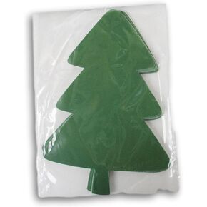 قصاصات ورقية على شكل أشجار خضراء - 24 قطعة in Kuwait