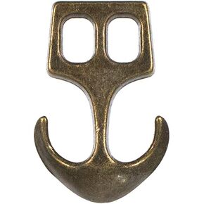 Paracord Planet Two Hole Clasps – Hook, Bronze (2 Pack)