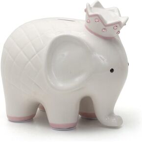Child to Cherish Ceramic Coco Elephant Piggy Bank, Blue in Kuwait