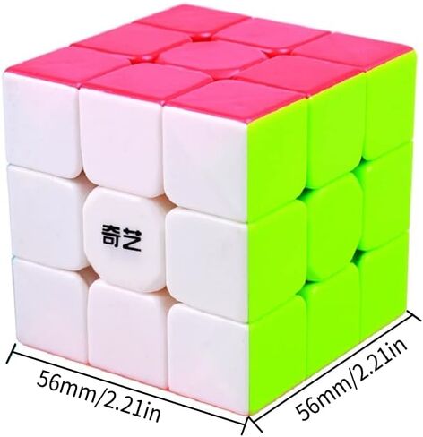 بيست كيوب مكعب سرعة 3×3 ووريور دبليو 3×3×3 بدون ستيكر لاصق من كيي، 56 ملم in Kuwait