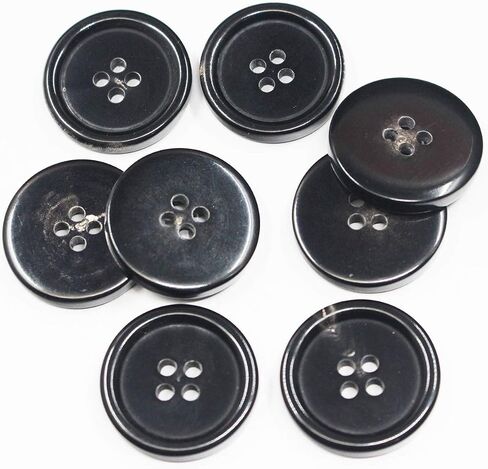 KENDANY 11 Pieces Genuine Natural Horn Blazer & Suits Button Set - for Blazer, Sport Coat, Uniform, Jacket (Light Brown 2#) in Saudi Arabia