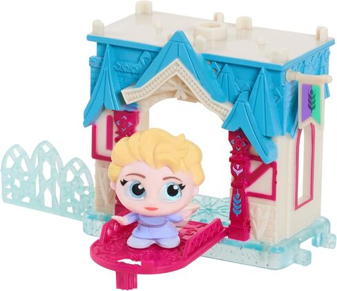 Disney Doorables Mini Playset Elsa’s Frozen Castle, Officially Licensed Kids Toys for Ages 5 Up by Just Play in Saudi Arabia