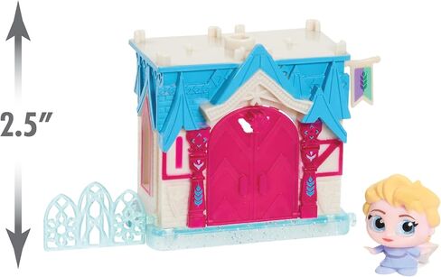 Disney Doorables Mini Playset Elsa’s Frozen Castle, Officially Licensed Kids Toys for Ages 5 Up by Just Play in Saudi Arabia