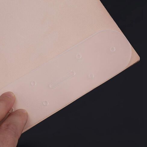 5Pcs Belt Holes Template Acrylic Template Leather Carft Belt Punching Template DIY Set, 25/30/35/38/40mm in Saudi Arabia