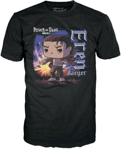 Funko Pop! & Tee: Attack on Titan - Eren with Marks - XL in Saudi Arabia