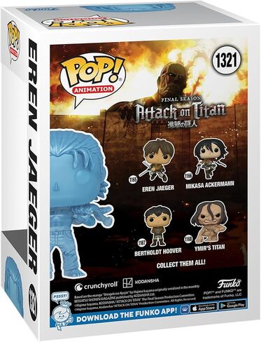 Funko Pop! & Tee: Attack on Titan - Eren with Marks - XL in Saudi Arabia