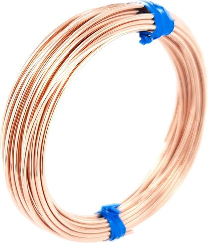 16 Gauge, 14/20 Rose Gold Filled Wire (Round) Half Hard 14K Pink Gold Filled Wire Made in USA - 1FT by CRAFT WIRE in Kuwait