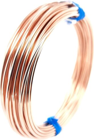16 Gauge, 14/20 Rose Gold Filled Wire (Round) Half Hard 14K Pink Gold Filled Wire Made in USA - 1FT by CRAFT WIRE in Kuwait