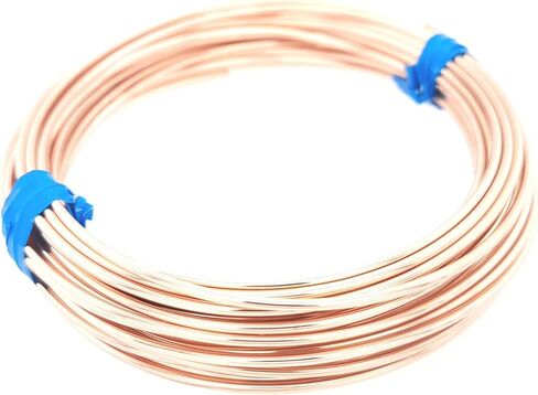 16 Gauge, 14/20 Rose Gold Filled Wire (Round) Half Hard 14K Pink Gold Filled Wire Made in USA - 1FT by CRAFT WIRE in Kuwait