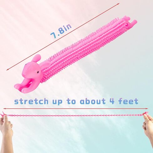 30 قطعة من العاب فيدجيت الحسية لسلة عيد الفصح، لعبة فيدجيت قابلة للتمدد، لعبة تخفيف التوتر بخيوط مطاطية، مثالية للاطفال والكبار (متعددة الالوان) in Kuwait