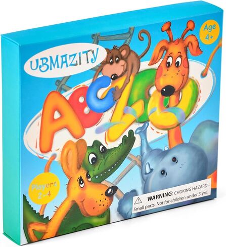 ABC Zoo, Letter Game, Language Development Toy, Alphabet Board Games for Kids, Ages 4+ in Saudi Arabia