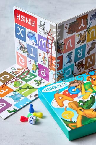 ABC Zoo, Letter Game, Language Development Toy, Alphabet Board Games for Kids, Ages 4+ in Saudi Arabia