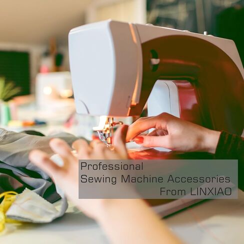 مسطرة دليل التماس ودليل خياطة مغناطيسي لماكينة الخياطة، 6 قطع من ملحقات ماكينة الخياطة تحتوي على شريط قياس وقدم ضغط لماكينة الخياطة in Kuwait