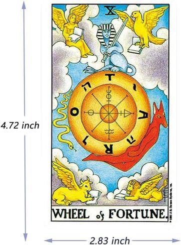 sdlanhuagroup بطاقات التارو السحرية - بطاقات التارو مع كتاب دليل للمبتدئين مجموعة بطاقات التارو - نمط السماء المرصعة بالنجوم الجميلة - بطاقات التارو للمبتدئين والخبراء in Kuwait