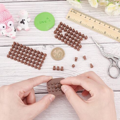 CRASPIRE Letter Stamps for Clay, Cookie Stamps Letters Brown Polymer Alphabet Clay Cutters Set Clay Texture Roller for Clay Cookie in Saudi Arabia