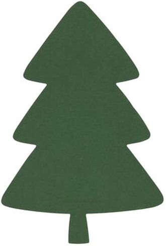 قصاصات ورقية على شكل أشجار خضراء - 24 قطعة in Kuwait