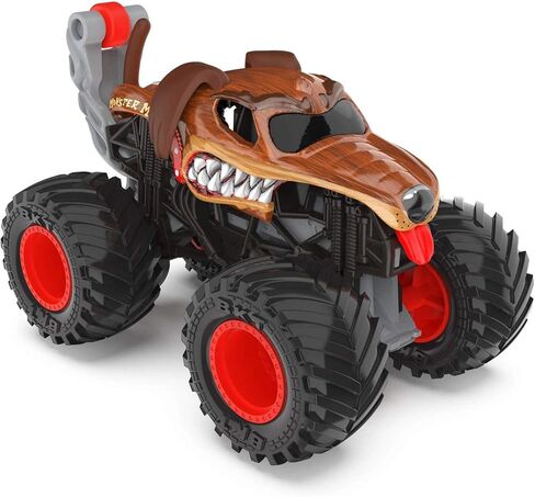 Monster Jam, Official Salvager Truck, Die-Cast Vehicle, Wreckless Trucks Series, 1:64 Scale in Saudi Arabia