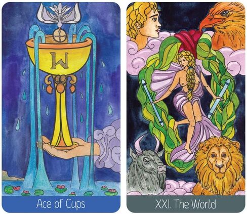 mrdiyshisha مقياس عكسي طبق التارو ، 80 بطاقة تاروت مضحكة، 350 GSM في المخزون في الحجم القياسي (4.7 بوصة × 2.7 بوصة) in Kuwait