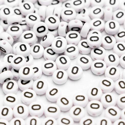 500Pcs Acrylic Letter Beads 7x4mm Alphabet Beads for Jewelry Making Vowel Letter A E I O U Beads for Bracelets Making Necklaces DIY in Kuwait