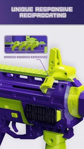 YaGee Reciprocating Splatter Ball Blaster with 150+ Foot Range, Extreme Power with Supersized Extended Playtime for Outdoor Activities & Team Games, 10k Rounds Fun for Adult in Kuwait