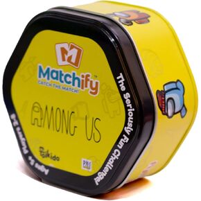 لعبة بطاقة Matchify: لعبة بطاقة بيننا | لعبة بطاقة التحدي الممتع للغاية للعائلات والأطفال والأصدقاء لحفلات السفر - التقط المباراة وزملاء الطاقم - لعبة تعليمية لحشوة سلة عيد الفصح in Kuwait