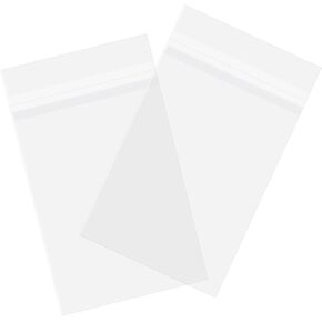 AUEAR, 4"x6" (100 Pack) Clear Plastic Sleeves - Acid Free 1.6Mil Crystal Resealable Clear Bags -Fit for 4X6 Prints, Photos, A1 Cards, Envelopes