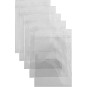 200ct Adhesive Treat Bags 1 x 10 Clear - 1.4 mils Thick Self Sealing OPP Plastic Bags/Clear Flat Cello Bags in Kuwait