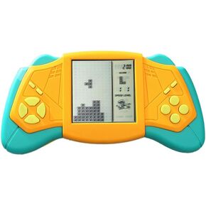 CompraFun Retro Brick Game Console, 3.5 in Large Screen Building Block Game Console with 23 Classic Games, Travel Handheld Game Console 99 Difficulty Classic Brick, Tank, Brick Breaker, Chirstmas Gift in Kuwait