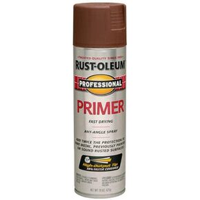 Rust-Oleum 7582838-2PK Professional Primer Spray, 15 oz, Flat Gray, 2 Pack in Kuwait