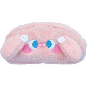 مقلمة لطيفة من كويسويم، مقلمة يابانية كاواي للوازم المدرسية، حقيبة قرطاسية وحامل حقيبة (خنزير بينك) in Kuwait