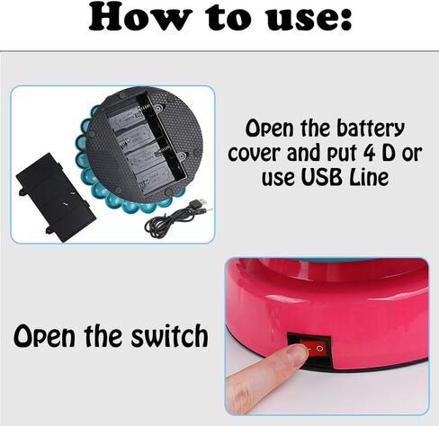 IAMGlobal Pottery Wheel, Sunflower Art Craft Kit, DIY Pottery Studio, Craft Activity, Artist Studio, Ceramic Machine with Air-Dry Clay, Educational Toy for Kids Beginners (Blue) in Kuwait