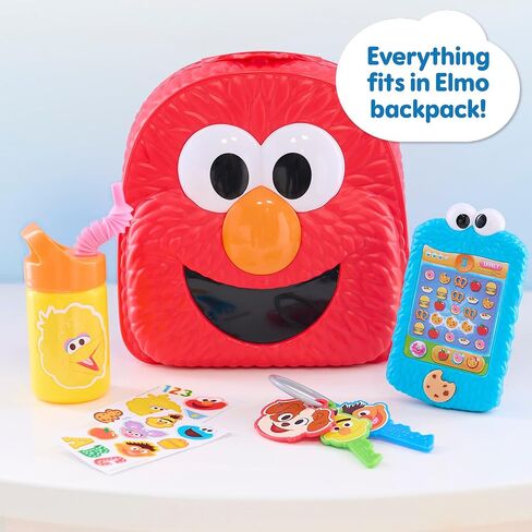 Sesame Street Have A Sesame Day 7-Piece Bag Set, Dress Up and Pretend Play, Officially Licensed Kids Toys for Ages 2 Up by Just Play in Saudi Arabia