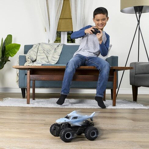 Monster Jam, Official Megalodon Remote Control Monster Truck, 1:24 Scale, 2.4 GHz, for Ages 4 and Up in Saudi Arabia