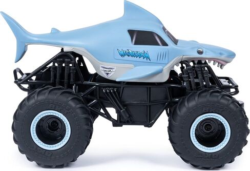 Monster Jam, Official Megalodon Remote Control Monster Truck, 1:24 Scale, 2.4 GHz, for Ages 4 and Up in Saudi Arabia