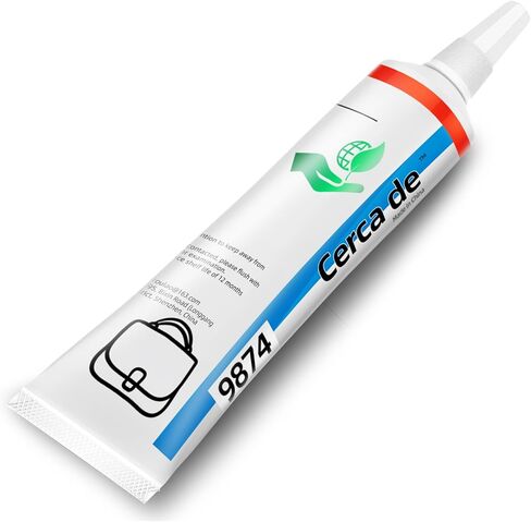 Cerca de Leather Glue，Adhesive Clear Color, Soft，Strong, Waterproof，Glue for Leather Repair and bonding，2oz in Kuwait