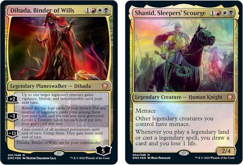 Magic: The Gathering Dominaria United Commander Deck – Legends' Legacy + Collector Booster Sample Pack in Saudi Arabia