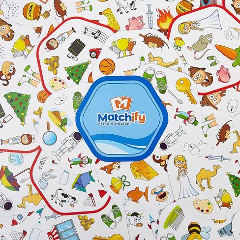 Matchify Card Game: Among Us Card Game| The Seriously Fun Challenge for Families Kids and Friends Travel Party Card Game - Catch The Match, Match Crewmates – Learning Game Easter Basket Stuffer in Kuwait