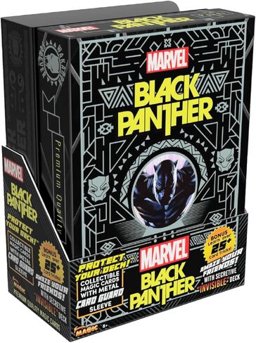 Fantasma MARVEL’s BLACK PANTHER Collectible Premium Playing Cards | Magic Deck Marvel Cards with Metal Protective Magic Card Case Cool Playing Cards for Poker or Other Card Games in Kuwait