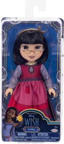 Disney’s Wish Dahlia Petite Doll 6 Inches Tall, Pocket Size with Authentic Movie Fashions in Saudi Arabia