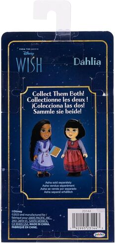 Disney’s Wish Dahlia Petite Doll 6 Inches Tall, Pocket Size with Authentic Movie Fashions in Saudi Arabia